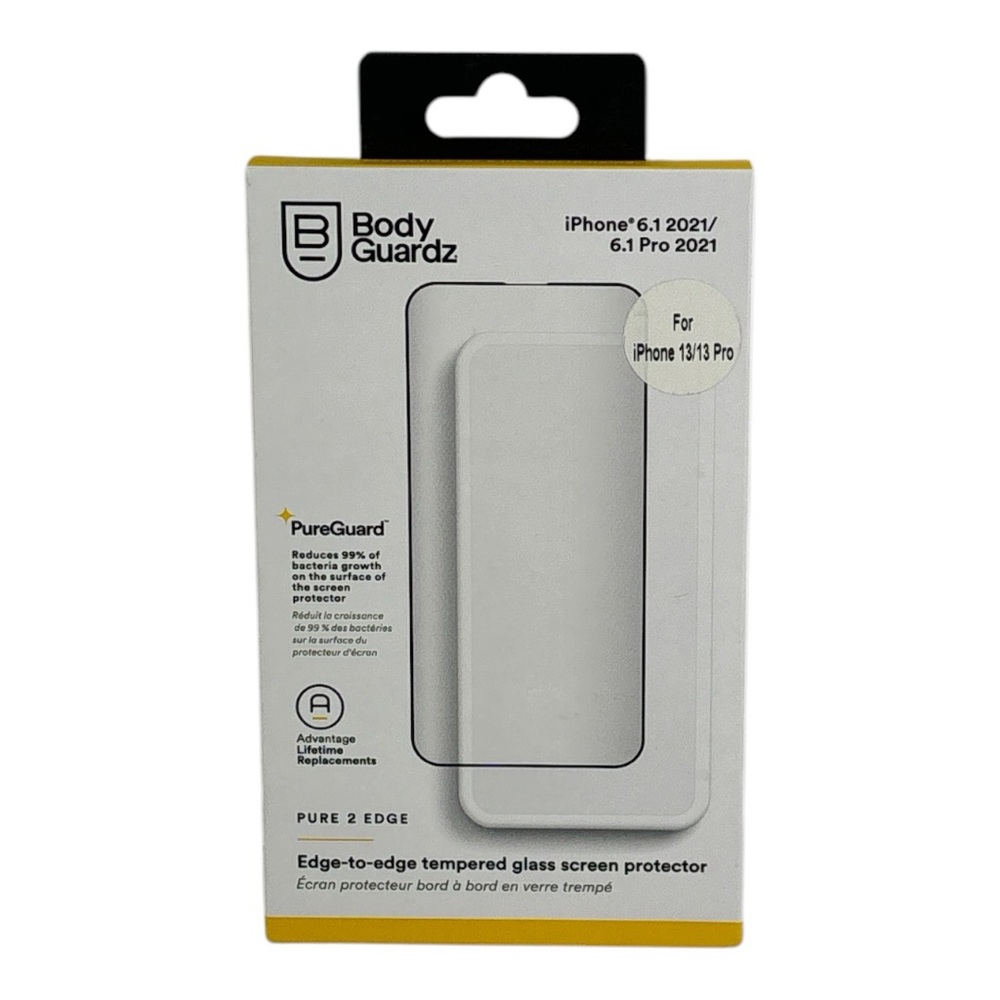 Pure 2 Edge Tempered Glass Screen Protector - Clear
